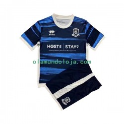 Camisola Middlesbrough Criança Equipamento Segundo 2022-2023 Manga Curta